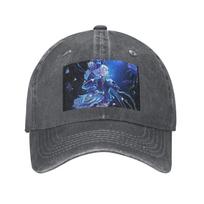 Furina Genshin Impact Denim Fabric Cap Casual Baseball Caps Adjustable Hat Summer Unisex Baseball Hats One Size