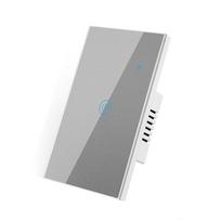 LangYeao Tuya Smart WiFi+BLE Switch 1/2/3/4 Gang Non-neutral Universal US AU Touch Panel Smart Wall Light Switch with Alexa 118mm*72mm&US