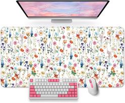 Customized Large Rubber Gaming Mouse Pad 900x300mm Anti-Slip Computer Desk Mat with Wrist Rest