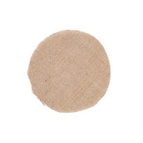 5 Pcs Burlap Round Square Placemats Heat Resistant Table Mats Natural Place Mats