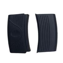 2 Pcs Pot Holder Sleeve Silicone Assist Hot Pan Handle Holder Kitchen Tool 1 juoda