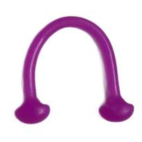 TPR Stretch Resistance Band Tear Resistant Non-Slip Elastic Band for Home Yoga Pilates Physical Therapy Exercise violetinė