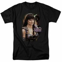 Xena Warrior Princess Warrior Princess T Shirt Mens Licensed Classic TV Black XXXL