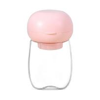 Portable Puppy Water Dispenser Drinking Feeder for Pet Walking Outdoor rožinė