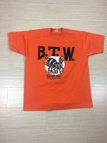 Vintage BTW Club INC Tulsa OK Tee Shirt Size Large Orange XXXXL