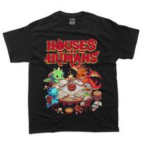 Houses and Humans Vintage 90s Funny Gamer Gaming T-Shirt XXL