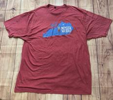 Mingua Beef Jerky Promo T Shirt Made In Kentucky Bull Rare HTF Size 2XL XXL Red XXL