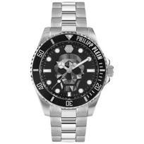 Philipp Plein PWOAA0522 The Skull Diver Men's Watch 44mm sidabras