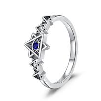 202 Fashion Vintage Bohemian Moon Phase Rings Natural Moon Stone Women Rings Engagement Party Wedding Jewelry Rings 7