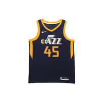 Nike 2020 NBA Season Utah Jazz Donovan Mitchell Swingman Jersey Men Tops College-Navy Sundial-Yellow CW3683-426 S