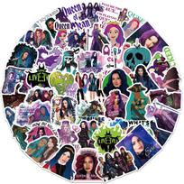 10/30/50pcs  Descendants Cartoon Stickers for Skateboard Laptop Fridge Stationery Decorative DIY Waterproof Anime Sticker