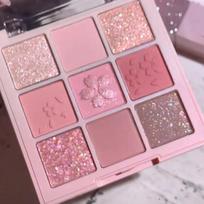 KAPEL Lucky Cherry Blossom Nine-Color Spring Palette - Limited Edition Blush & Pure Desire Pink Eyeshadow.
