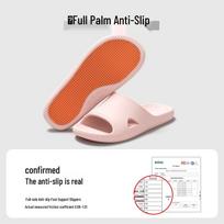 2026 Anti-Slip Slippers with Arch Support for Seniors - Unisex Indoor Shower Sandals 38-39 (Fits 37-38) beige