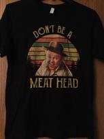 All In The Family - Archie Bunker - “Don’t Be A Meathead” - Black Shirt - L L