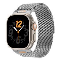 Stainless Steel Milanese Bracelet for Apple Watch Ultra 3/2/1 11 10 46mm 9 8 7 6 5 SE Metal Strap for Iwatch 49 45 44 42mm 2026 42mm Series 3 2 1 sidabras