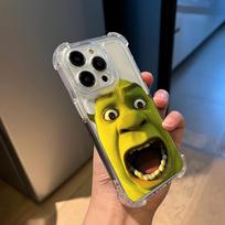 Cartoon Funny New Movie Shreks Phone Case For Samsung Galaxy S25 S24 S23 S22 S21 S20 Note20 Edge FE Ultra Plus 4G 5G Anti Cover Samsung S22 PLUS 5G