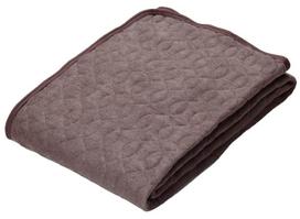 Iris Plaza Rayon Cooling Mattress Pad Natural Keeps You Dry and Supple Silk Machine Terry Summer Cooling Double Brown 100% - Material, Comfortable, ruda