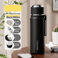 Fuguang ZHUOXUAN 316L Stainless Steel Dual-Drink Insulated Sports Water Bottle