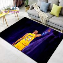 Basketball Star L-LeBron J-James K-Kobe Printed Carpet Outdoor Rug Area Rug Non-slip Carpet Bedroom Decor Carpet for Room Gift 40x 60cm