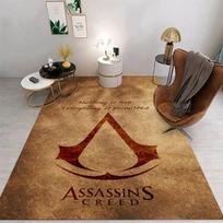 Assassins Creed 3D spausdintas kilimas svetainės dekoravimui Žaidimas Tikėjimo šuolis Žaidimų miegamojo kilimėlis Estetinis dekoras Pėdų kilimėliai 40x60cm