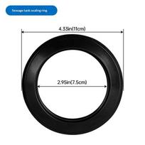 Cassette Toilet Lip Seal Waterproof Odor Free Replacement for RV Portable Toilet Camper Trips one size