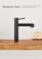 OKIE Single-Handle Gold Tall Bathroom Faucet Traditional Design One-Hole Single Handle Vessel Sink Faucet Brass Basin Faucet (Black,Brass) juoda