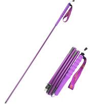 OKHEALING T800 Anglies Pluošto Žygio Lazdos - Aukščiausios Kokybės 3K Pynimas su Spalvotu | Itin Lengvos Reguliuojamos | /ODM Individualus purple
