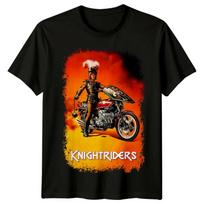 Raiteliai (1981 m) Filmo plakato įkvėpti unisex marškinėliai Retro 80-ųjų Tee L