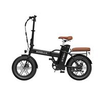 KOOLUX X10 Miesto kelionėms elektrinis dviratis 36V13Ah baterija 16 colių ratai 50-65KM nuotolis 350W 120KG apkrova E-dviratis suaugusiems