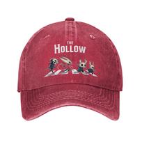 Hollow Knight Crossroads Crew Silksong Baseball Cap Vintage Distressed Washed  Sun Cap Unisex Style Outdoor Summer Fit Hats Cap One Size