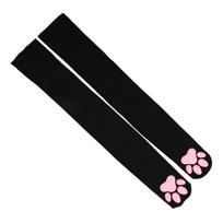 1 Pair Soft Paw Pads Cat Paw Stockings Cat Paw Pattern Paw Pad Socks Over Knee Socks  Daily Outfits juoda