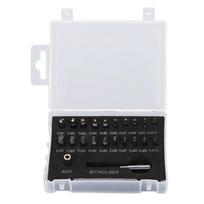 22pcs Magnetic Extension Bit Holder Screw Extractor Kit Damaged Screw Remover  For Rusty Screws