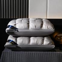 Hotel Quality Pillow, 48*74 Cm- Deep Sleep Neck Support, Non-Collapse High Pillow Core for All Seasons