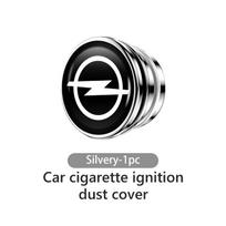 Q13-Alloy Socket Dust Cover Lighter Plug Car Cigarette Lighter Cap For Opel Corsa Astra H G J Insignia Vectra Zafira Meriva