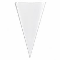 Piping Bags 50 Pcs White Disposable Triangular Pastry Icing Bags for Cake Decorating, Cupcakes, Desserts and Baking balta