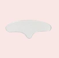 Silicone Wrinkle Patch for Forehead and Nasolabial Fold Wrinkle Reduction Reusable Skin Adhesive Pad for Facial Smoothing and Fine Line Care One Size
