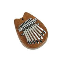 Easy-to-Learn Finger Piano Mini Hand Piano Keyboard Instrument Thumb Piano Necklace  Gift style C
