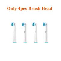 Intelligent Rotating Electric Toothbrush Rechargeable with Oral B Brush Heads Compatible High Speed Cleaning