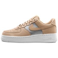 Nike Air Force 1 Low Bio Beige Metallic Silver Women's AH6827-200 38