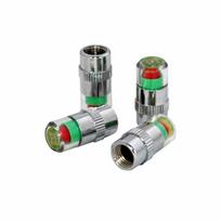 Matuoklis Padangų Slėgio Stebėjimo Davikliai Įspėjimo Stebėjimas Padangų Slėgio Indikatorius Padangų Oro Įspėjimo Dangtelis 4pcs