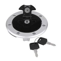 Car Fuel Gas Cap Tank Cover with 2 Keys for Kawasaki ZXR750 ZX-11 ZZR1100 ZX1100  GPZ1100