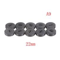 10 vnt. juodo anglies šepetėlio laikiklio dangtelio šepečių dangtelis 13 14 15 16 18 20 22 mm 22mm