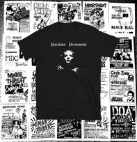 230 Gsm 100% Cotton Paralisis Permanente Short Sleeve Shirtpunk Crust Dbeat Hardcore Punk Discharge Tragedy His Hero Is Gone S įvairiaspalvis