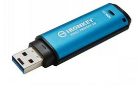 KINGSTON 128GB IronKey Vault Privacy USB|IKVP50/128GB