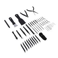 3D Printer Tool Kit Deburring Drilling Cutting Tools Scrapers Files Tweezers Wire Cutter for Model Making