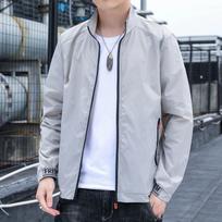 Men's Summer Thin Breathable Sports Sun Protective Clothing Entertainment Casual Jacket M pilka