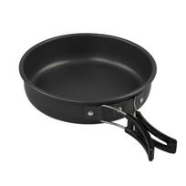 Oem Outdoor Cookware Stove Portable Camping Pan Camping Cooking Utensils Picnic Equipment Camping Pot Set juoda