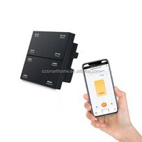 Smart Light Wall Switch Tuya Zigbee Neutral Wire UK 220V Scene Switch No Capacitor Needed Smart Life Support Alexa Google Home (as the picture,86mm*86 mm&Uk Standard)