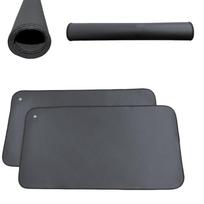ESD Earthing Square Desk Pad Grounding PU Leather Mats for Statics Protection 25*30 cm juoda