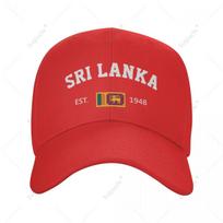 Unisex Baseball Cap Sri Lanka EST Independence Day Wild Sun Shade Peaked Adjustable Outdoor Caps for Unisex Women One Size